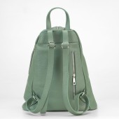 Rucsac dama piele naturala DiAmanti Ines Verde Salvie